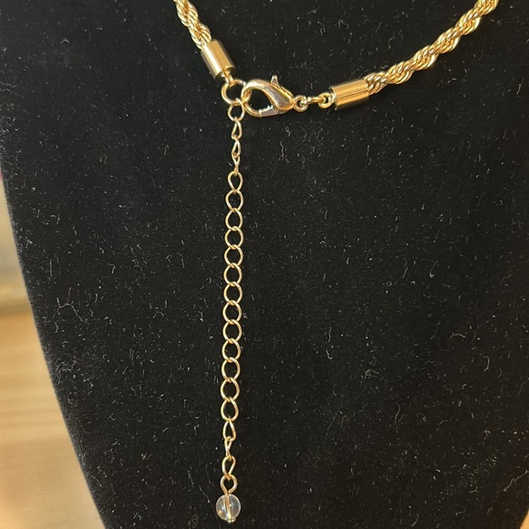 House of Harlow 1960 Gold Rope Choker Necklace - Picture 2 of 4